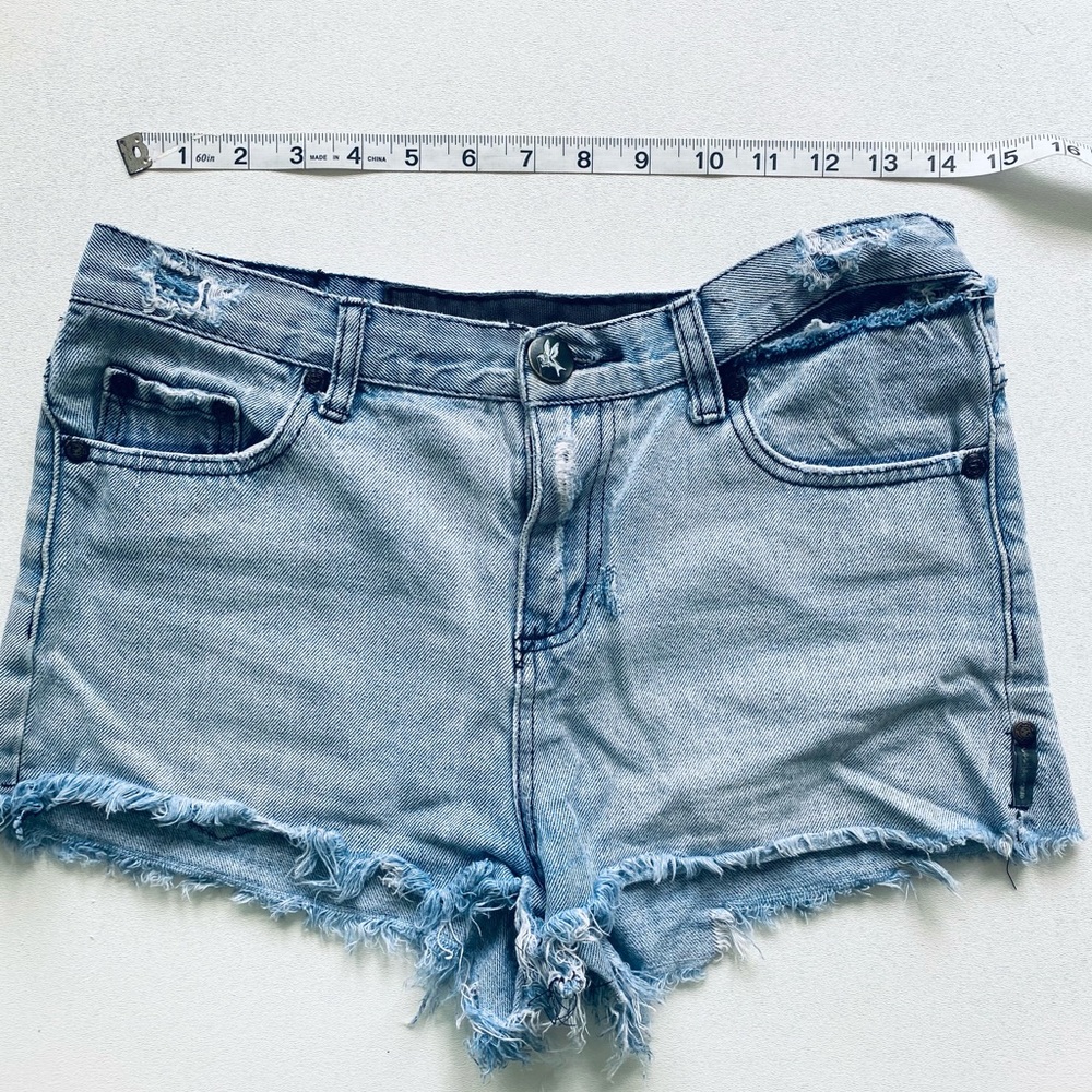 One teaspoon distressed jean shorts